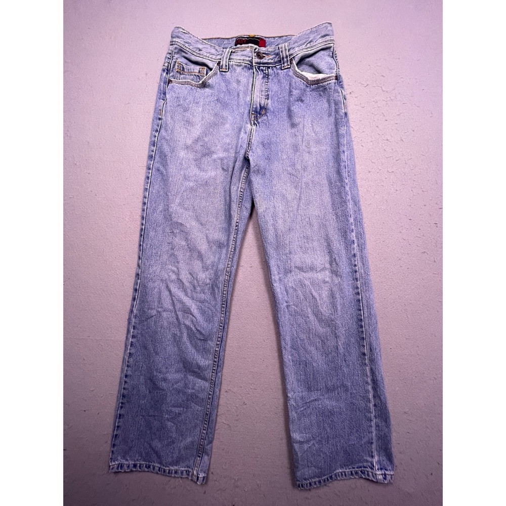 Anchor Blue Easy Jeans Cotton Light Wash 30x32 Mens